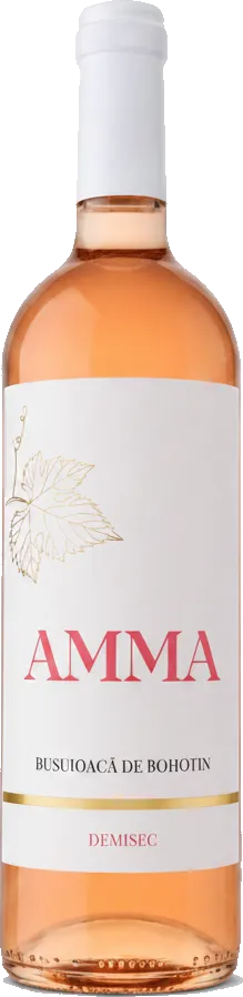 Amma Busuioacă de Bohotin Demisec, sticla